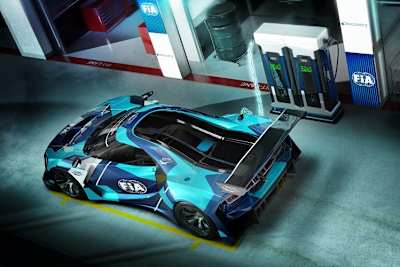 So könnte ein Rennauto in der FIA Electric GT Championship aussehen