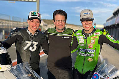 Maximilian Kofler, Roman Raschle und Andreas Kofler