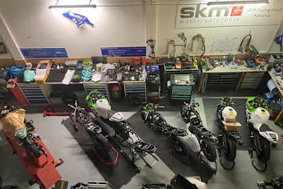 In der SKM Werkstatt ist alles bereit