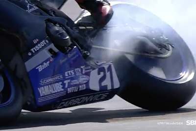 An Speed mangelte es der MV Agusta nie: Weltmeister Randy Krummenacher