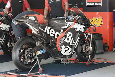 Die KTM RC16: Bis zum Jerez-GP wird sich technisch nicht viel ändern, sagt Mike Leitner