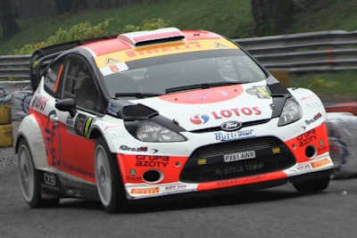 Robert Kubica siegt bnei der Monza Rally Show 2014
