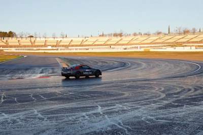 Die neue Kurve 10 auf dem Catalunya-Circuit