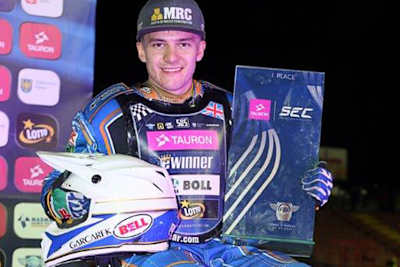 Speedway-Europameister Rober Lambert (vorne)