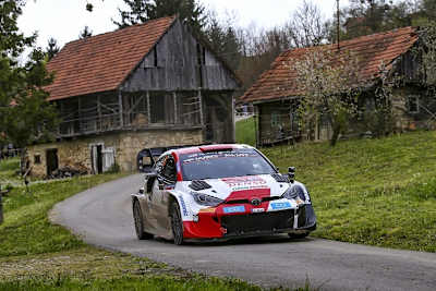 Esapekka Lappi bei der Rallye Kroatien