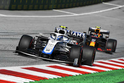 Nicholas Latifi beim Grossen Preis von Österreich