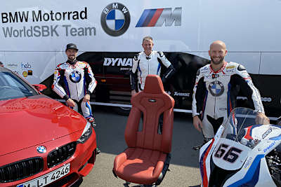 Wer muss seinen Stuhl räumen: Eugene Laverty (li.) oder Tom Sykes (re.)?