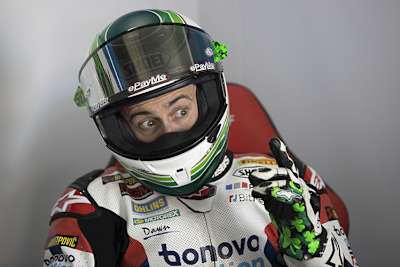 Eugene Laverty verletzte sich am rechten Arm