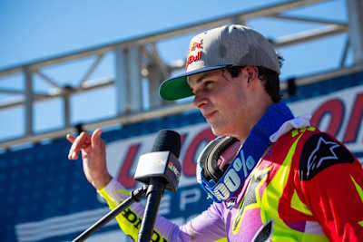 Jett Lawrence gewann  in Pala