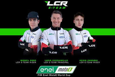 Miquel Pons, Lucio Cecchinello und Kevin Zannoni