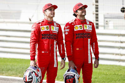 Charles Leclerc und Carlos Sainz