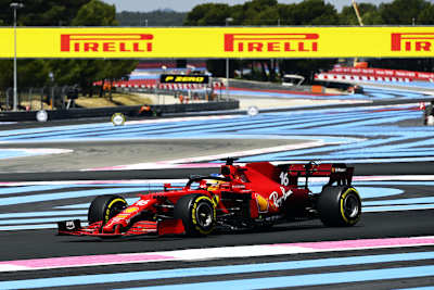 Charles Leclerc, nicht Fernando Alonso im Ferrari