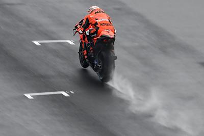 Iker Lecuona im Regen von Misano