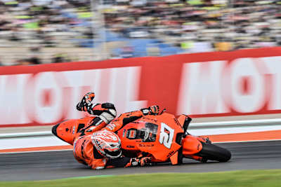 Iker Lecuona: Sturz im Training des Valencia-GP