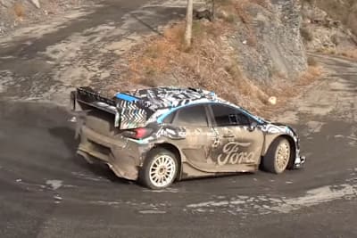 Sébastien Loeb beim zweiten Puma-Test