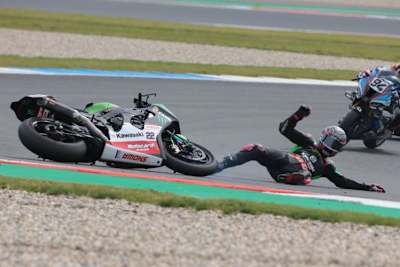 Alex Lowes: Zweiter Rennsturz in der Superbike-WM 2021