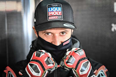 Thomas Lüthi blickt nicht begeistert drein