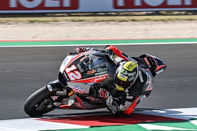 Fortschritte für Tom Lüthi in Misano