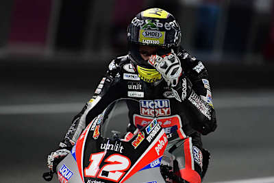 Tom Lüthi: Platz 10 beim Katar-GP 