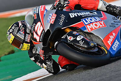 Tom Lüthi in Valencia 2020