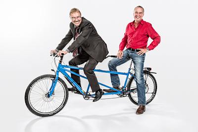 Seit 30 Jahren auf Erfolgskurs: Ernst Prost und Günter Hiermaier (links)