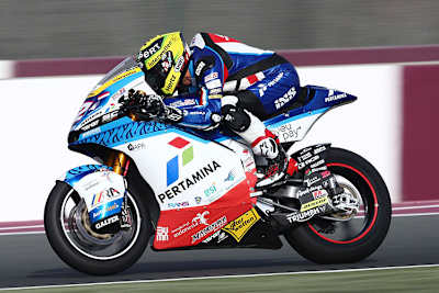 Tom Lüthi auf der SAG-Kalex in Losail