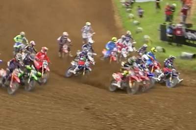 Maxime Renaux und Tim Gajser lagen schon nach dem Start vorn