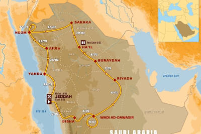 Die Rallye Dakar 2021