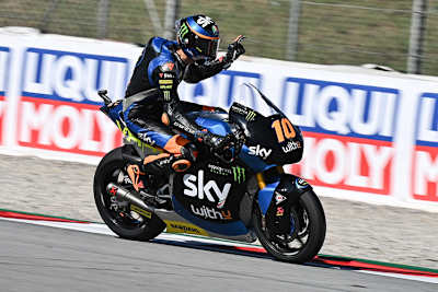 Luca Marini sicherte sich die zweite Pole nacheinander