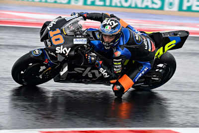 Voller Fokus bei Luca Marini