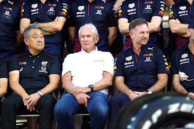 Dr. Helmut Marko (weisses Hemd)