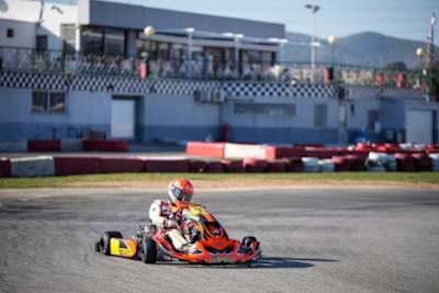 Training auf vier Rädern: Marc Márquez gab im Rennkart Gas 