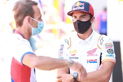 Alberto Puig mit Marc Márquez