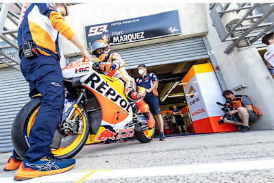 Marc Márquez in Le Mans