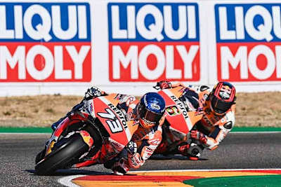 Beim Teruel-GP in Aragón trat Liqui Moly 2020 als Namenssponsor auf