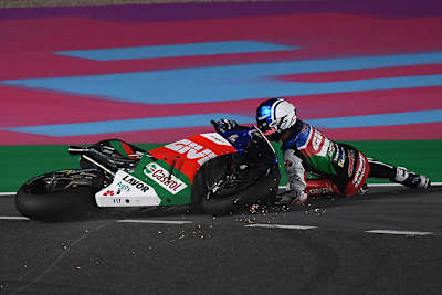 Álex Márquez: Crash im FP2 am Freitag