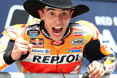 Marc Márquez beim Sieg in Texas: Sehen wir ihn noch einmal ganz oben auf dem Podest?