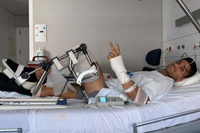 Jorge Martin hält die Fans auch im Krankenhaus auf dem Laufenden