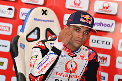 Die rechte Hand bereitet Jorge Martin Sorgen