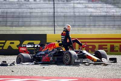 Max Verstappen muss aufgeben