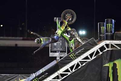 Cameron McAdoo wurde in Atlanta-2 durch die Luft gewirbelt