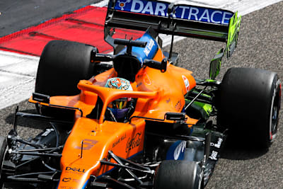 Der Mercedes-Motor im McLaren läuft