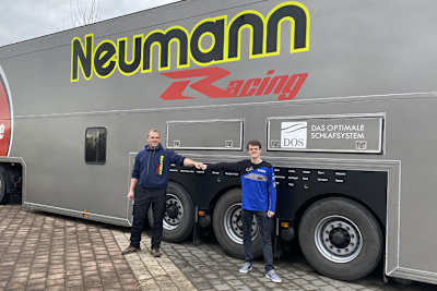 Florian Neumann (li.) mit Max Melzer