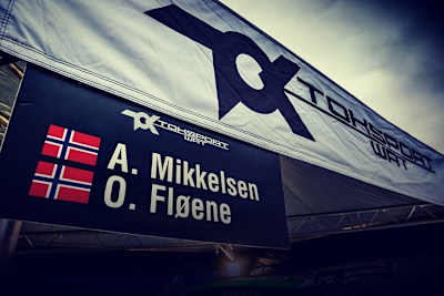 Andreas Mikkelsen 2021 zusammen mit Toksport