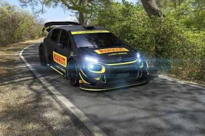 Der Citroën C3 WRC für die Pirelli-Tests