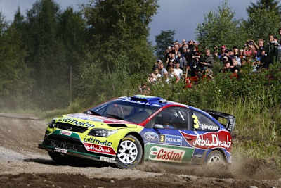 2009 Rally Finland Mikko Hirvonen siegt