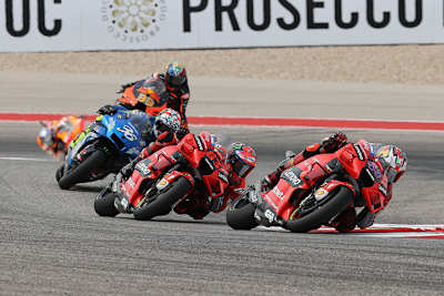 Miller, Bagnaia, Mir und Binder: Ducati ist immer vorne dabei