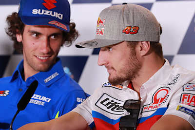 Zwei renommierte Kandidaten für KTM: Alex Rins und Jack Miller