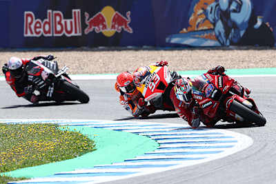 Jack Miller fuhr eine Ducati Panigale V4R