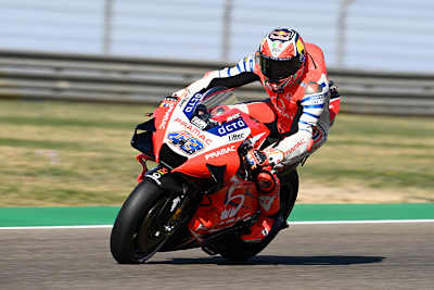 Jack Miller auf der Pramac-Ducati: Vom Wind verblasen